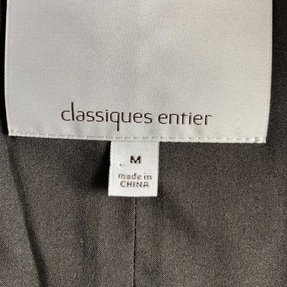 Classiques Entier Vintage Lined Vest Black Size M - Picture 11 of 13